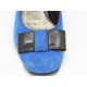 Pantofi dama albastri din piele naturala , cu accesoriu tip fundita si toc de 5 cm, (ROMA PD 148-16)